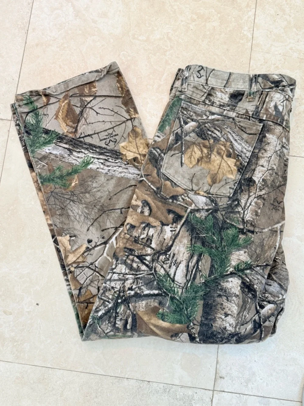 Wrangler Pro Gear Realtree Camo Straight Leg Jeans Pants 40x32 NWOT